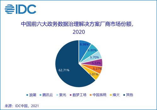2020年IDC政務數據治理解決方案市場份額報告分析